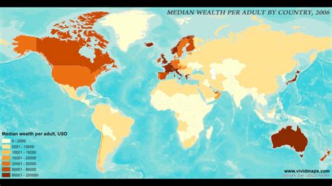The Wealthiest Countries In The World Vivid Maps