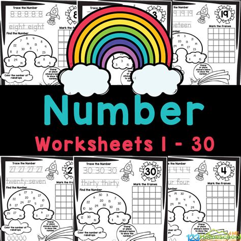 Have Fun With These New Number Worksheets Use This Free Printable