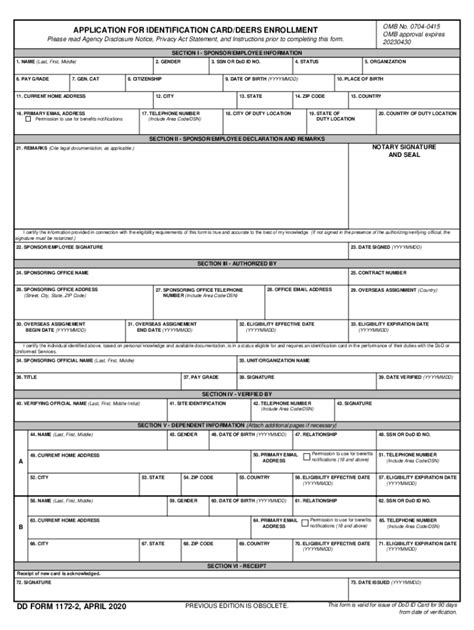 2020 2024 Form Dd 1172 2 Fill Online Printable Fillable Blank