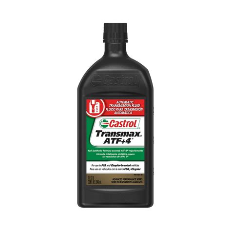 Castrol Transmax Atf 4 Automatic Transmission Fluid 1 Quart Walmart