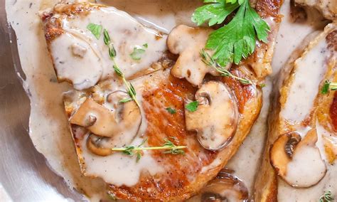 There's not much to making these. Easy Cream of Mushroom Pork Chops Recipe