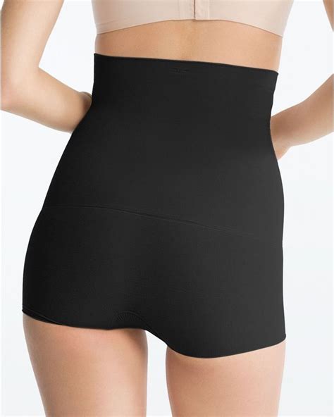 Spanx Womens Higher Power Boy Shorts Black Large You Can Find More