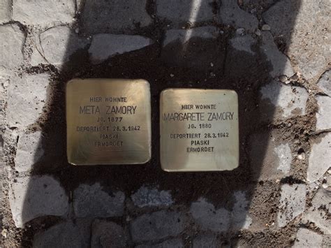 why sponsor a stolperstein the needle berlin