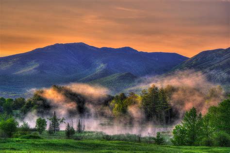 White Mountains Sunrise New Hampshire Photograph By Joann Vitali