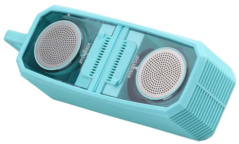 Sylvania Tws Magnetic Bluetoothr Speaker Pair Silicon Wrap Aqua