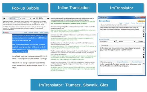 ImTranslator: Tłumacz, Słownik, Głos - Chrome Web Store