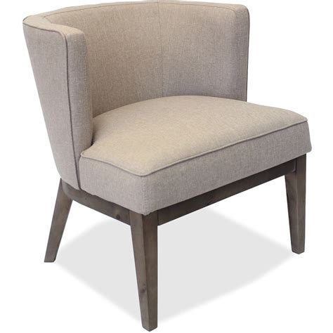 Llr82093 Lorell Linen Fabric Accent Chair Zuma
