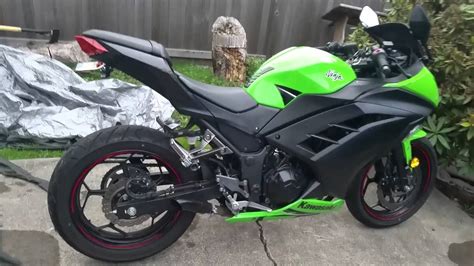 100% brand new aftermarket item. Plastidip Black Ninja 300 with aftermarket exhaust pipe ...
