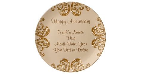 Send gifts to india along with your good wishes for spouse, parents, friends, relatives, etc. Personalized Anniversary Gifts by YEARS Porcelain Plate ...