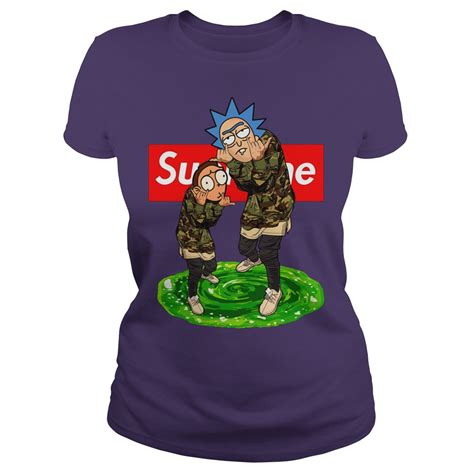 Rick And Morty Supreme Hoodie Kutee Boutique