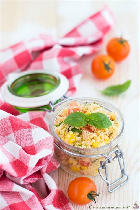 Nelle ricette originali è con diversi condimenti di carne, pesce, verdure. Insalata di cous cous ricetta fresca pronta in pochissimo ...