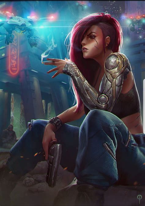 Pin By Saandy Raamos On Wallpapper Cyberpunk Girl Cyberpunk Character Female Character Concept