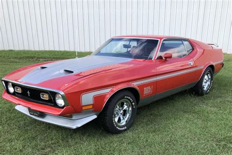 1971 Ford Mustang Mach 1 For Sale On Bat Auctions Sold For 20500 On