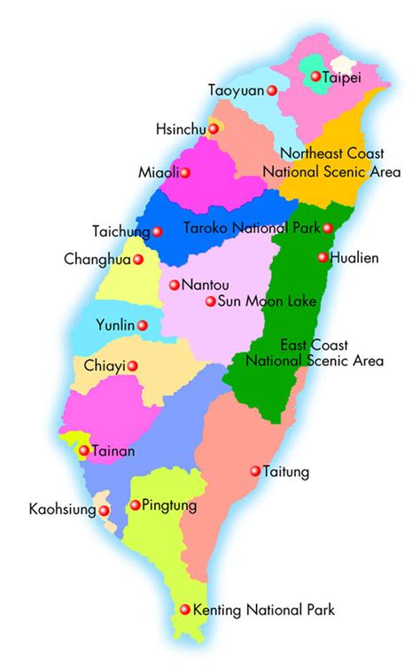 See the map view of the most popular tourist places to visit in taiwan. Taiwan Map Political Regional | Maps of Asia Regional ...