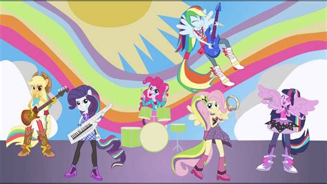 My Little Pony Equestria Girls Rainbow Rocks Friends Forever Youtube
