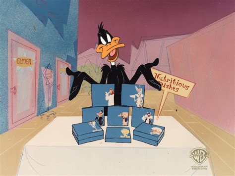 looney tunes original production cel daffy duck in 2023 looney tunes daffy duck cel