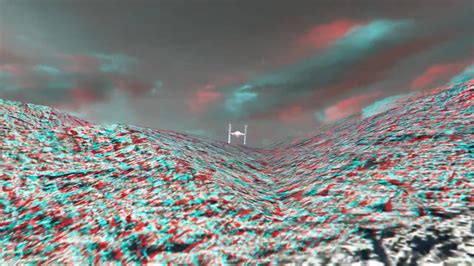 Anaglyph 3d Landscape With In Screen 3d Youtube