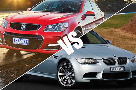 The power delivery of the cadillac seems more natural to me as opposed to the giant midrange hit of the bmw m3/m4. 2017 Holden Commodore SS V Redline vs 2008 BMW M3