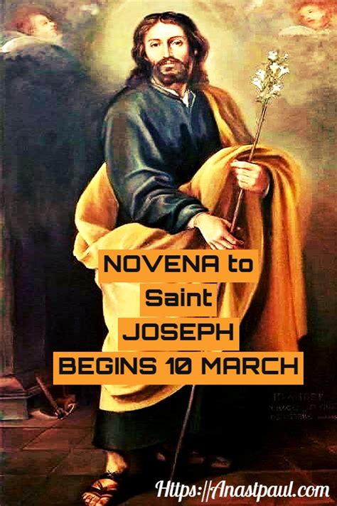 March The Month Of Saint Joseph Anastpaul