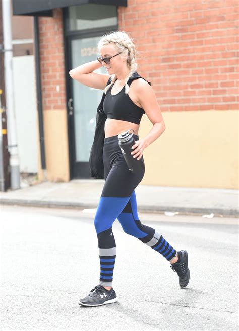 Julianne Hough Leaving A Workout At A Gym In Los Angeles