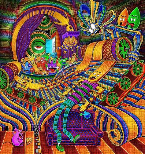 The Psychedelic Art Of Salvia Droid Trancentral