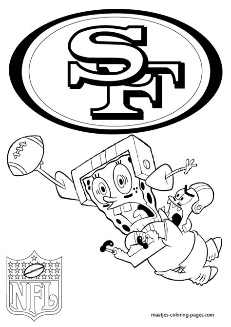 Top 10 Printable 49ers Coloring Pages