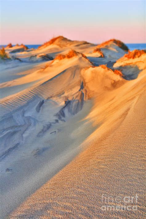 Sand Dune Sunset Outer Banks Photograph By Dan Carmichael
