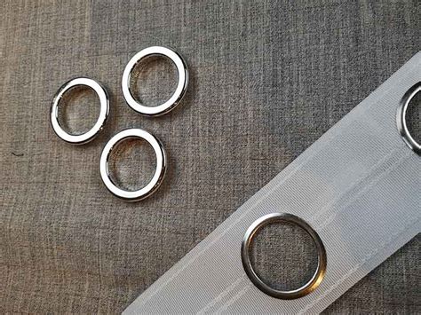 Grommets add a modern and professional finish to any curtain panel. Curtain eyelet rings (for use with tape) - Sew Irish