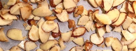 1/4 cup salted roasted almonds, chopped. Toasted Sugared Slivered Almonds Recipe - Melanie Cooks