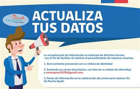 Campaña Actualización Datos Personales Hospital De Puerto AysÉn