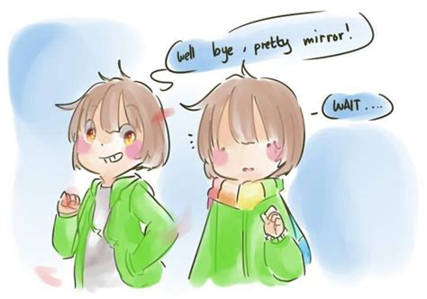 Storyshift Chara Meets Storyswap Chara Undertale Amino