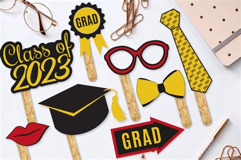 Free Printable Graduation Photo Booth Props 2023
