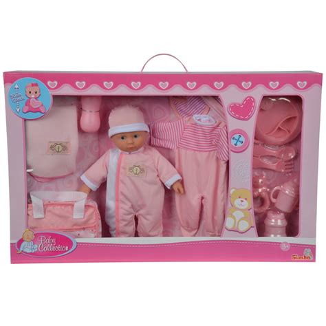 Simba Toys Baby Doll With Accessories Pink