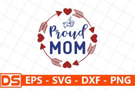 Proud Mom Graphic By Design Store · Creative Fabrica