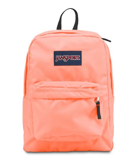 Jansport Superbreak School Backpack Coral Peaches Fantasyard