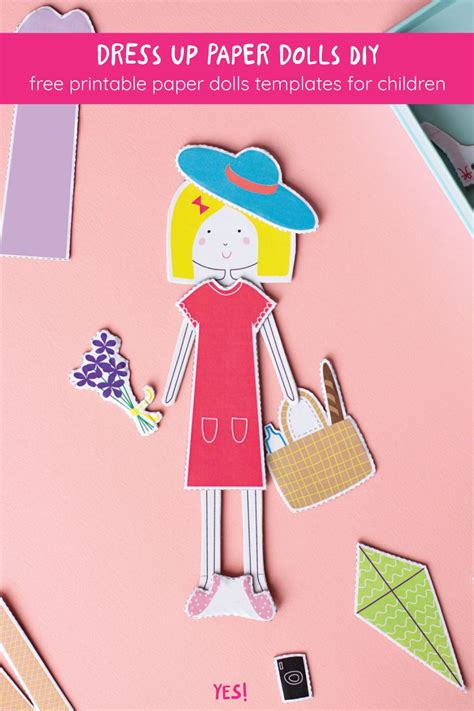 Paper Doll Craft Doll Crafts Paper Toys Diy Paper Paper Crafts