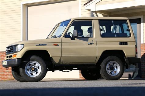1990 Toyota Land Cruiser From The 70 Series Is A Rare Off Road Sight In