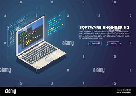 Software Development Banner Stock Vector Image And Art Alamy