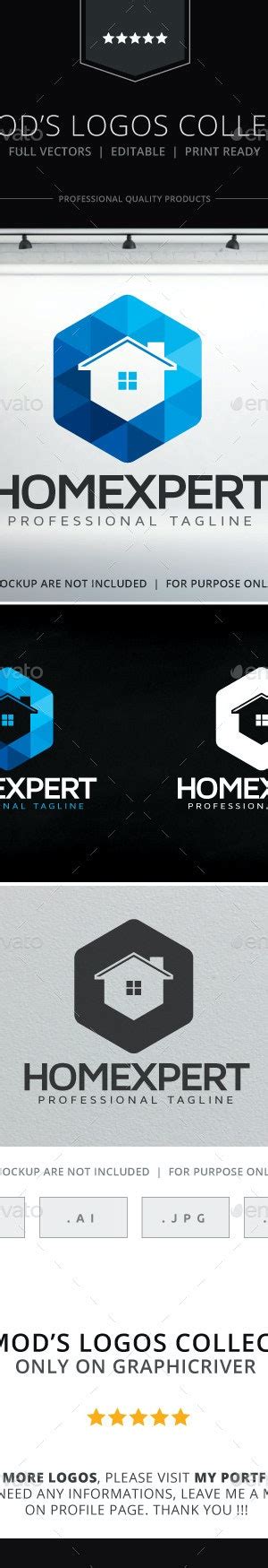 Home Expert Logo Logo Templates Graphicriver