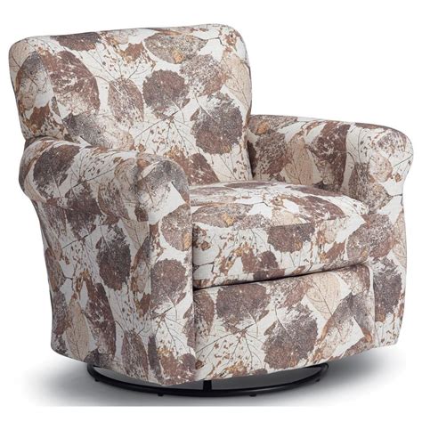 Best Home Furnishings Gemily Transitional Swivel Chair Wayside