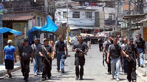 Brazil Cracks Down On Rio Drug Gangs