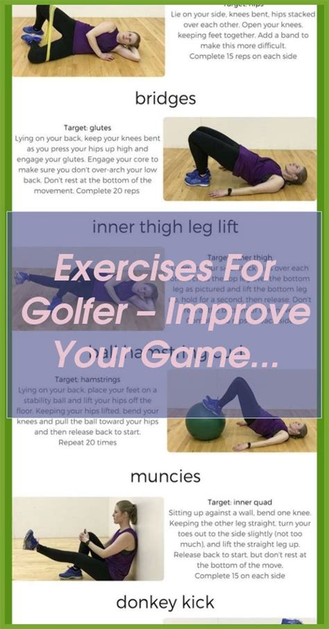 Exercises For Golfer Improve Your Game With Golf Exercise Core