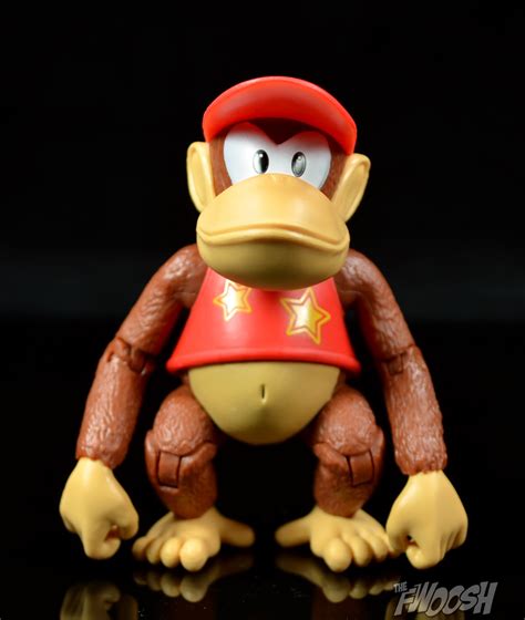 Jakks Pacific World Of Nintendo Diddy Kong And Blue Toad The Fwoosh