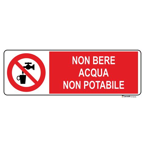 I temi di questa sezione sono a cura di: NON BERE ACQUA NON POTABILE