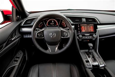 2017 Honda Civic Hatchback Interior Photos Carbuzz