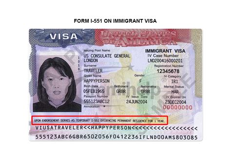 What Is A Form I 551 In Us Immigration Immihelp