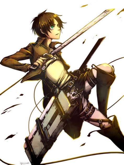Eren is a teenage boy of average height and build. Eren Yeager/Eren Jaeger - Eren Jaeger Fan Art (36225575) - Fanpop