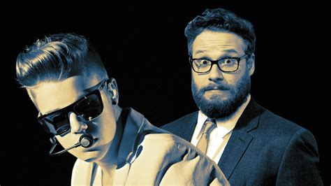 Justin Bieber Trolls Seth Rogen The Pop Star Rips The Interview And