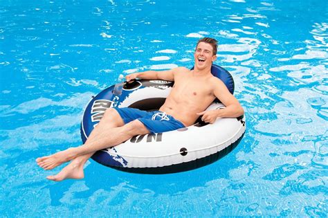 4 Intex River Run I Inflatable Water Tube Lake Floating Tubes 58825ep