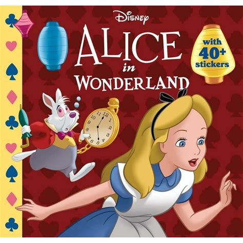 Disney Classic 8 X 8 Disney Alice In Wonderland Paperback